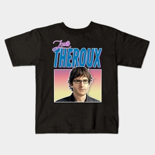 Louis Theroux - Aesthetic 90s Styled Tribute Design Kids T-Shirt